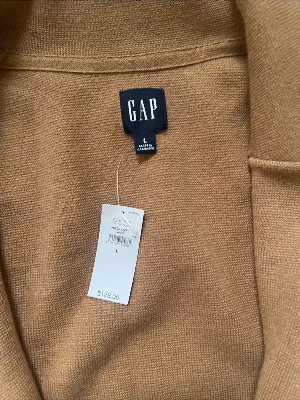 GAP Camel Knit Cardigan - Picture 2 of 2